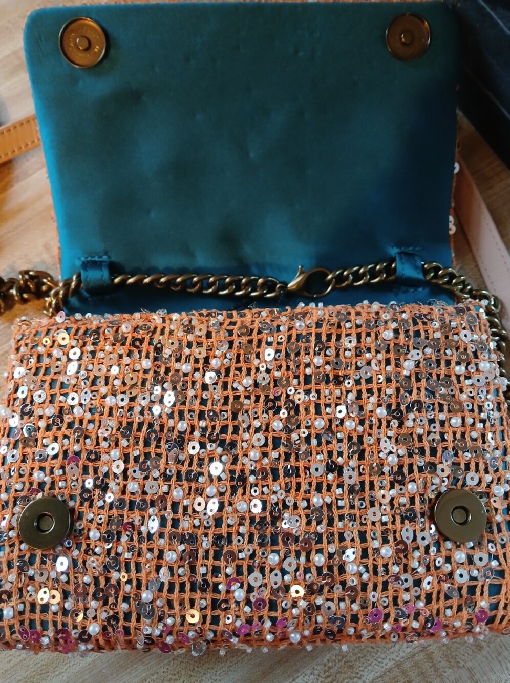 Kurt Geiger NWT Kensington Shoulder/Clutch Bag & Kurt Cabana Dustbag - Picture 8 of 10